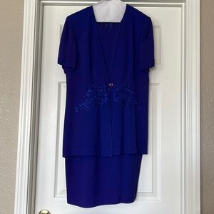 Studio Petite Cobalt Blue Dress